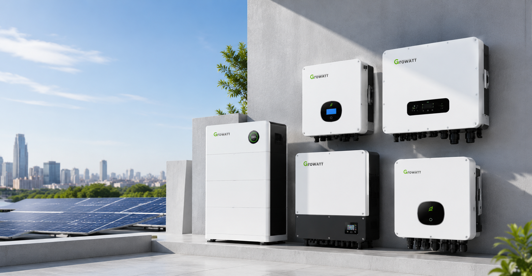 Smart Grid-Adaptive Hybrid Inverters