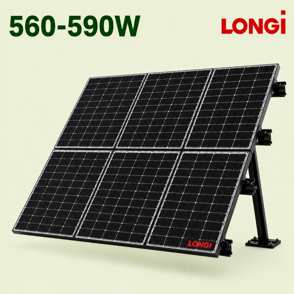 Longi Solar Panels 560W 565W 570W 575W 580W 585W 590W