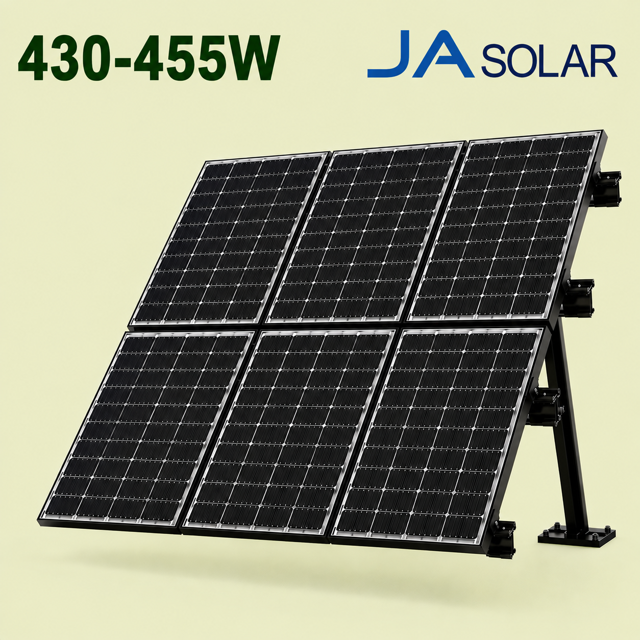 JA Mono Solar Panel JAM54D40 LB 455W