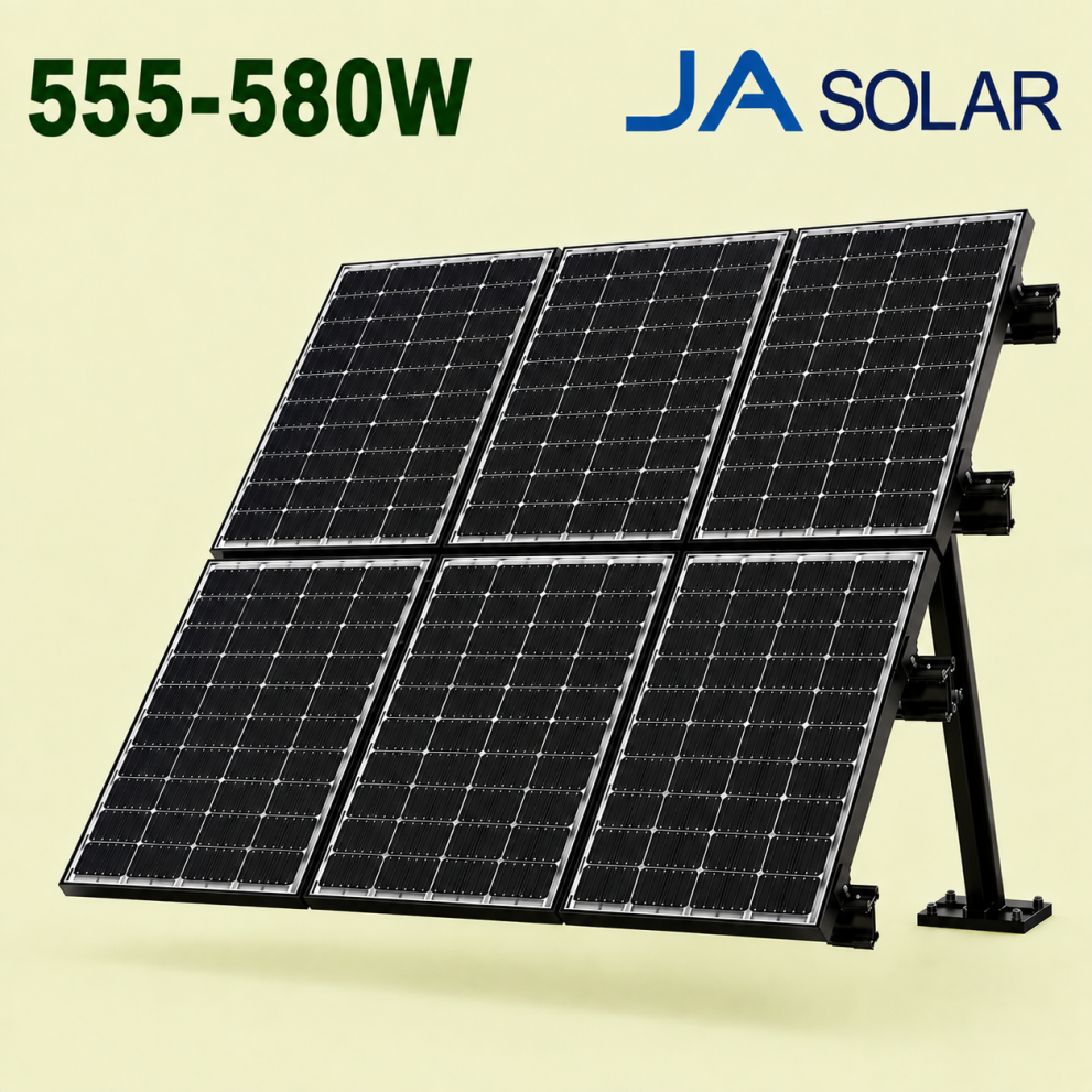 JA Mono Solar Panel JAM72D30 LB 580W